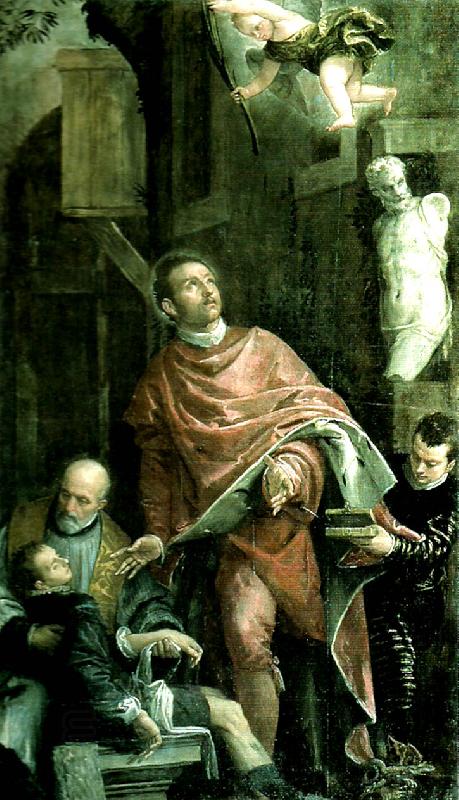 Paolo  Veronese st. pantaleon heals a sick boy